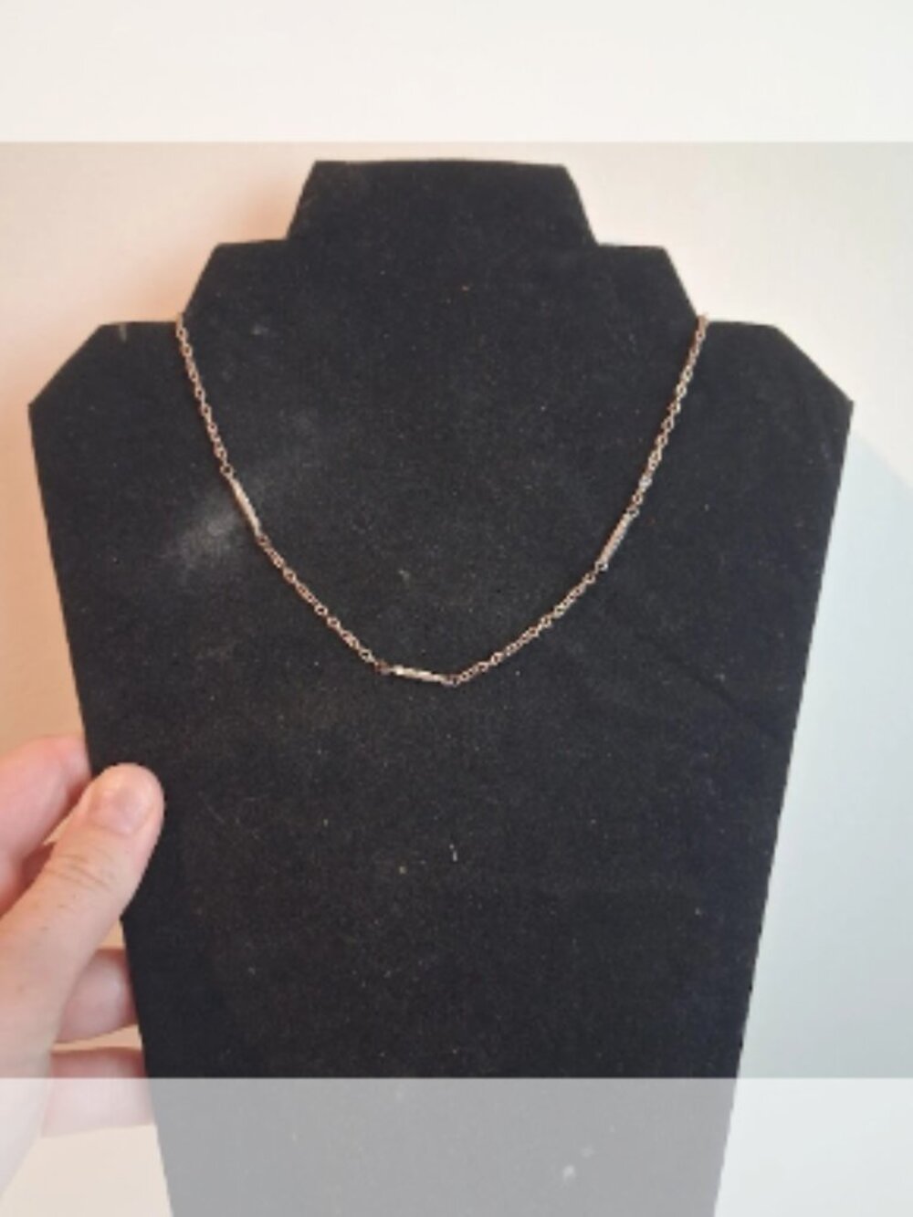 15 inch 1928 dainty chain necklace